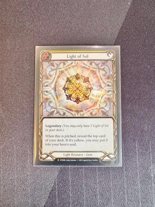 Light of Sol Flesh and Blood