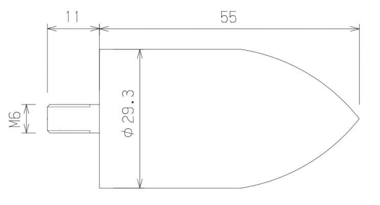 B&W製オリジナルスピーカーフェイズプラグ/真鍮C3604削り出し/汎用品 2