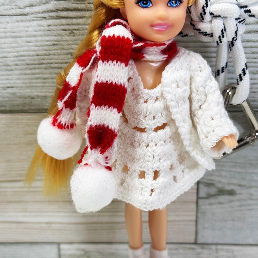 新品 韓国トレンド バービーチャーム バッグチャーム チェルシー