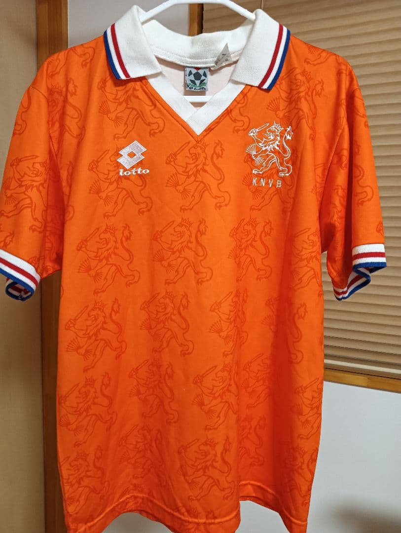 正規品　1994 　オランダ代表　M 90sサッカーユニフォーム メンズ オレンジ オランダ代表 古着 1,998年