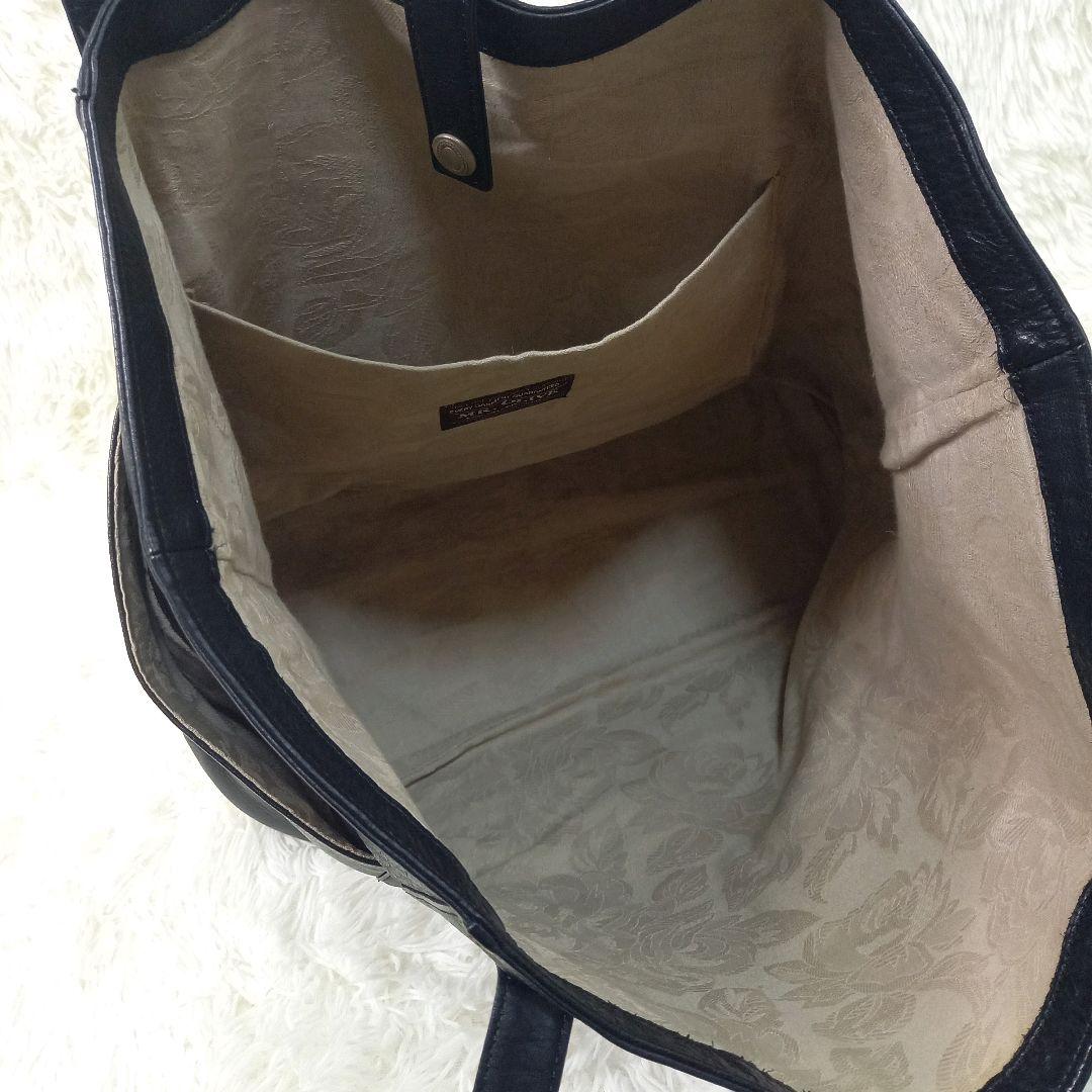 極美品✨MR.OLIVE ミスターオリーブ ME626 レザー トートバッグ 黒