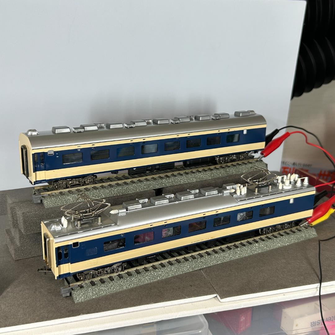 カツミ 国鉄 581系寝台電車 12両セット 運転台上前照灯不点灯タイプ
