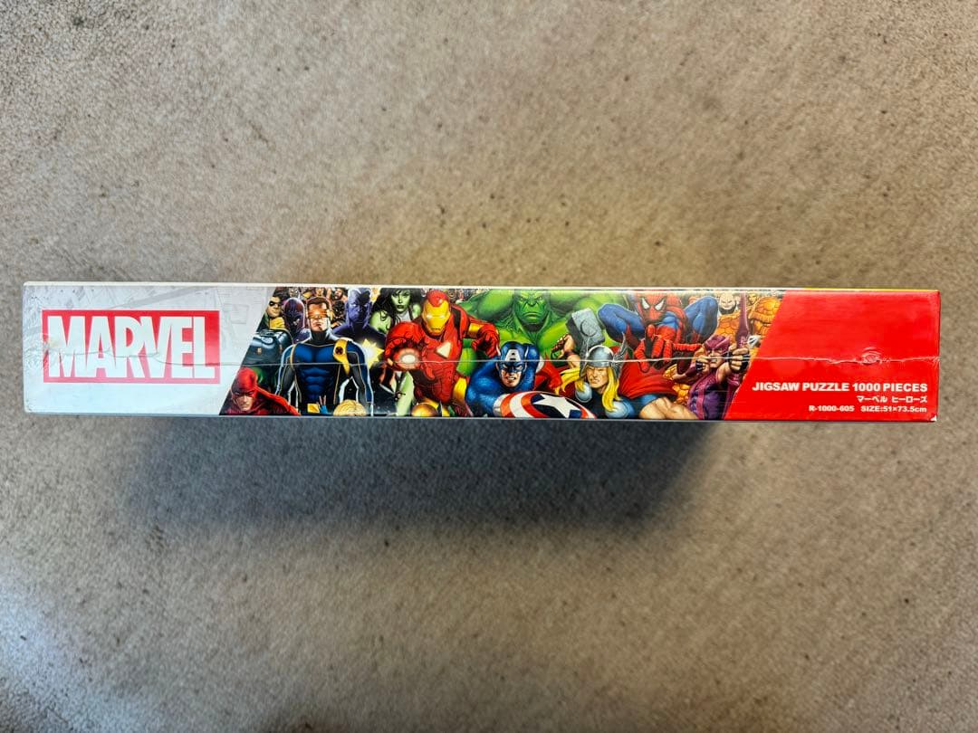 未開封マーベルヒーローズジグソーパズル 1000ピース [R-1000-605]