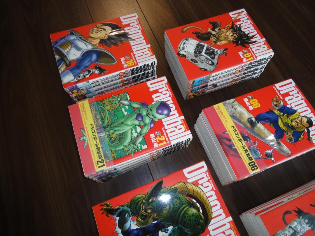 鳥山明氏三回忌ますます貴重愛蔵版ドラゴンボール完全版全巻セット1-34