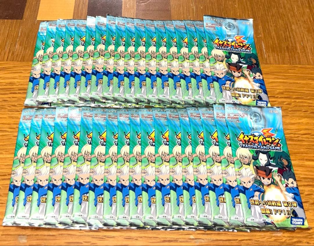 イナズマイレブンカードゲーム新品未開封　91パックセット