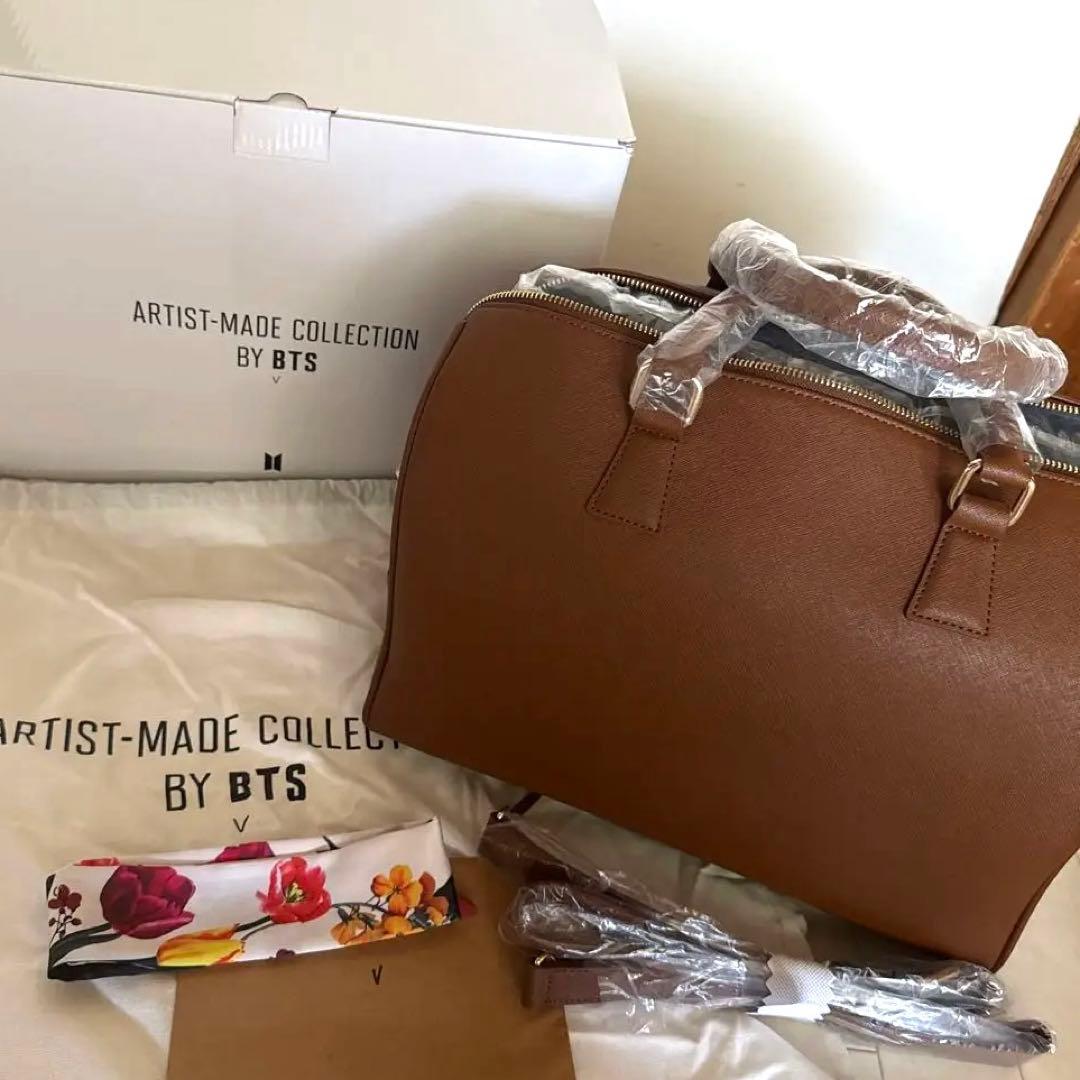 新品未使用 BTS アーティストメイド ボストンバッグ テテ ミュートボストン Amazon.co.jp: 手元にあります V MUTE BOSTON BAG ミュート ボストン