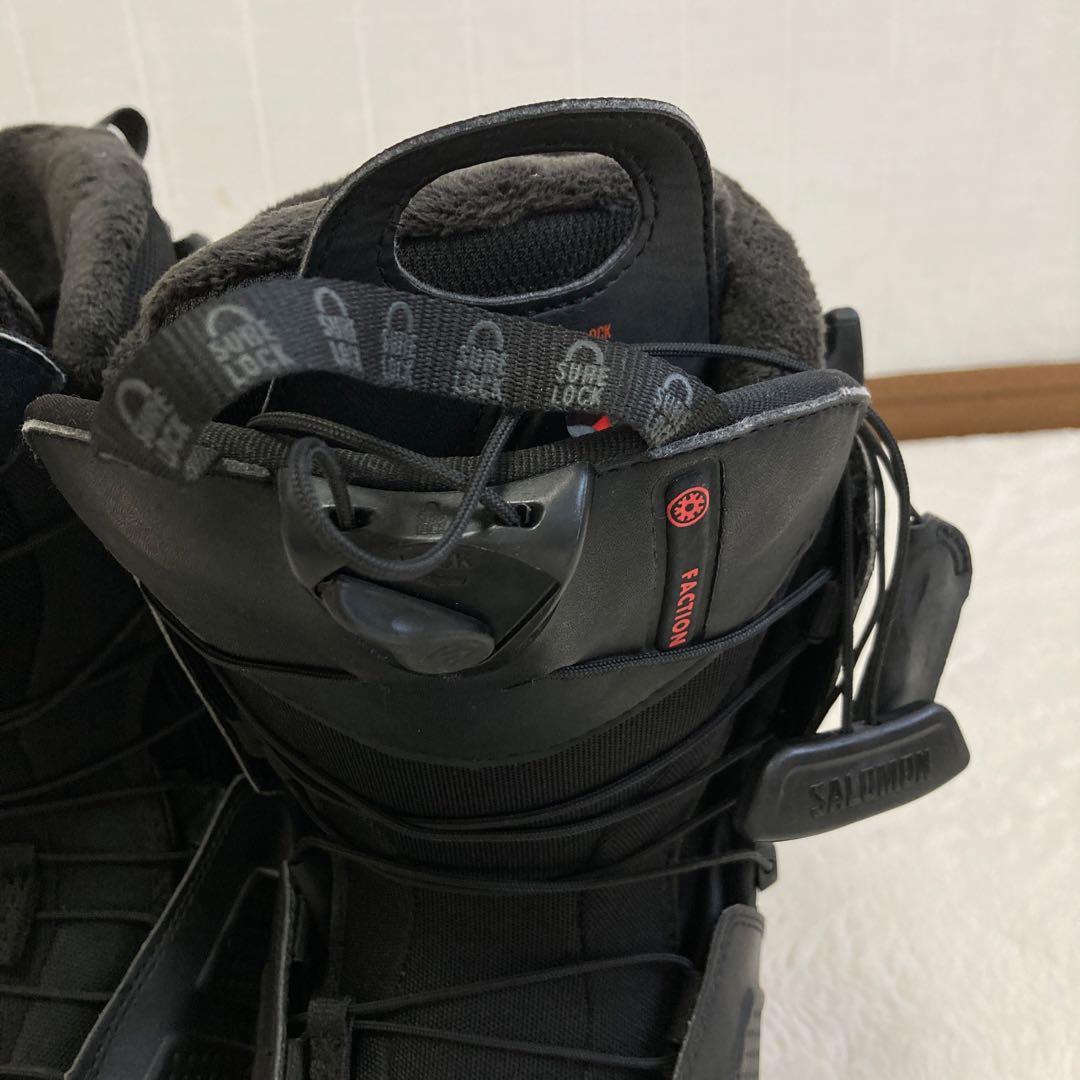 【竜神】SALOMON サロモン　スノーボードブーツ　27.5cm 黒