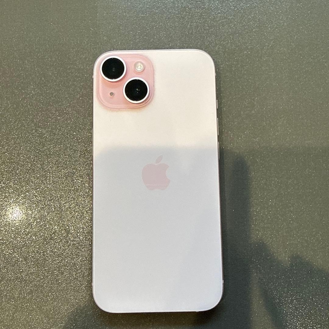 Apple iPhone 15 128GB ピンク 正規バッテリー残量100% - メルカリ