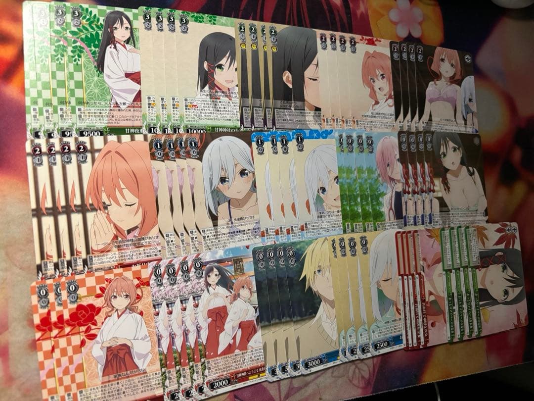 値下げ可能　ヴァイス 甘神さんちの縁結び 8門 デッキ パーツ大量