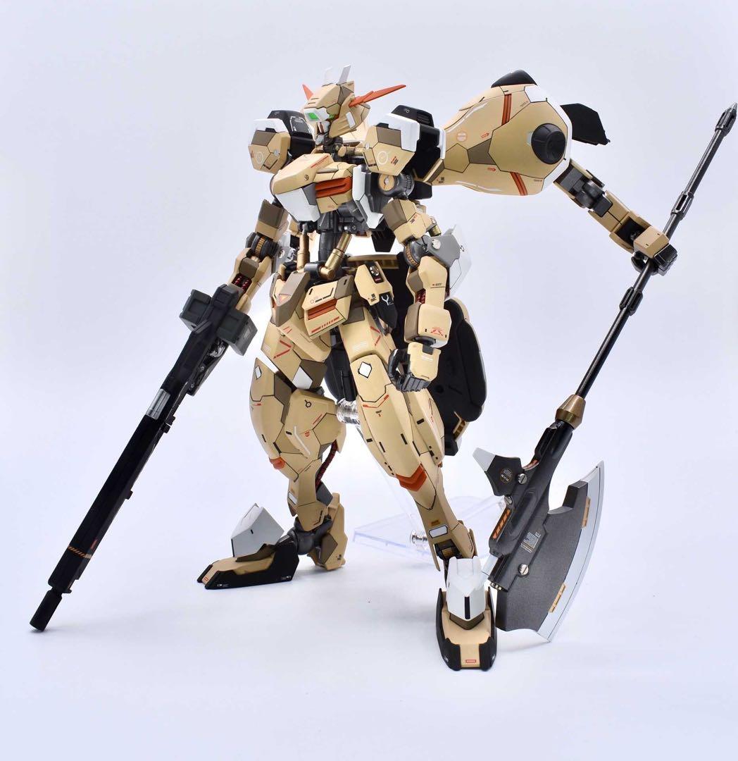 1/100 ガンダムグシオンリベイク　全塗装完成品　改修改造　鉄血のオルフェンズ