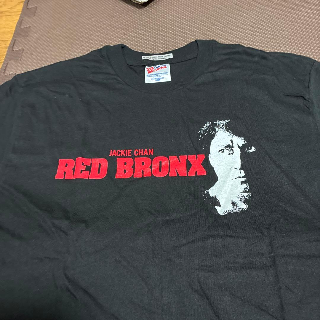 ビンテージ90s ジャッキーチェン　ランブルインザブロンクスtシャツL香港映画