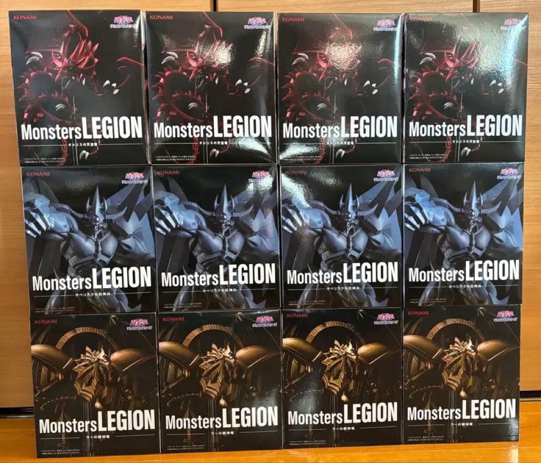 遊戯王 MonstersLEGION 三幻神 フィギュア 12体セット 販売情報！「三幻神 重巧超大 フィギュア」 | KAIBA CORPORATION STORE