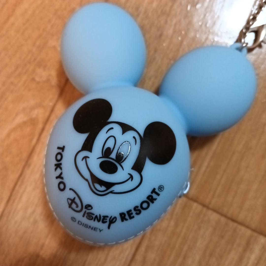 ディズニーリゾート ミッキー バルーン シリコン ケース キーホルダー