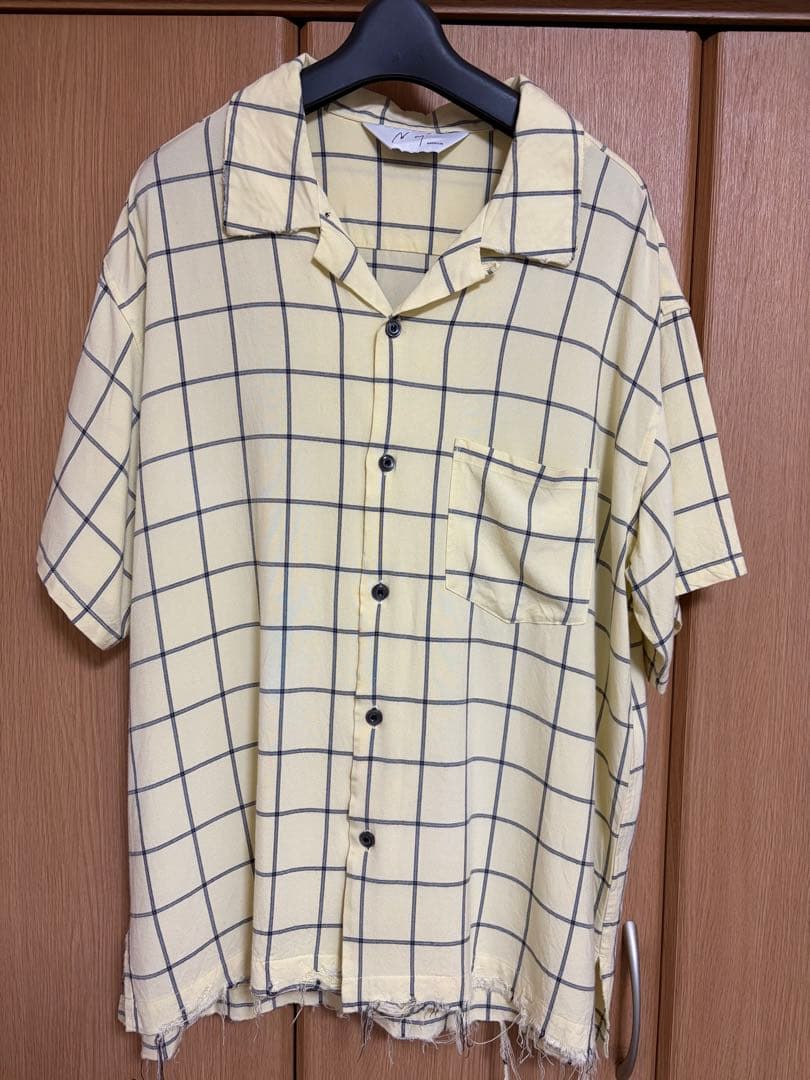 アンセルム レーヨンチェックカラーシャツサイズ1 - メルカリ