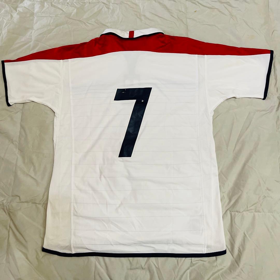 激レア】2004 イングランド代表 ユニフォーム ベッカムモデル サイズ L