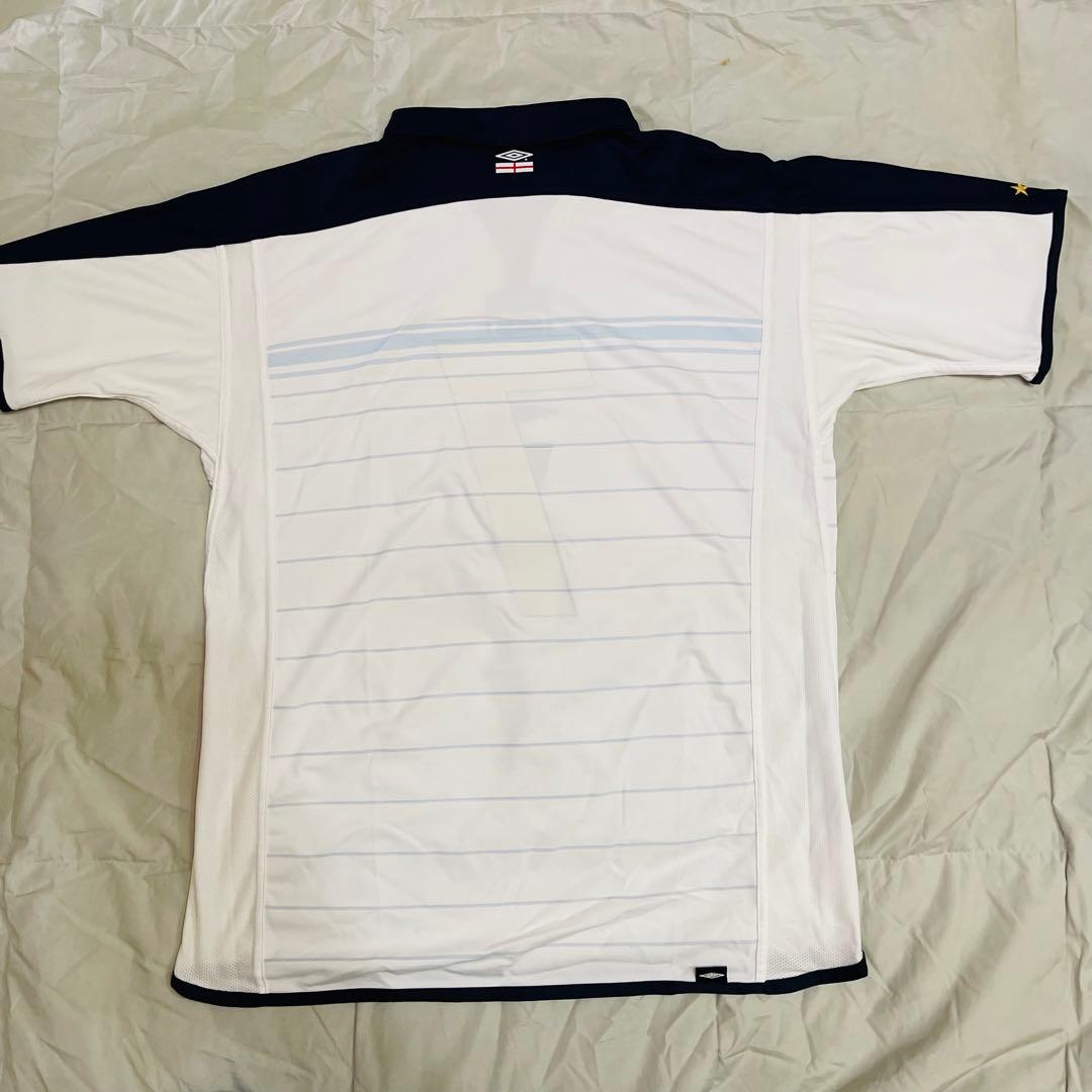 激レア】2004 イングランド代表 ユニフォーム ベッカムモデル サイズ L