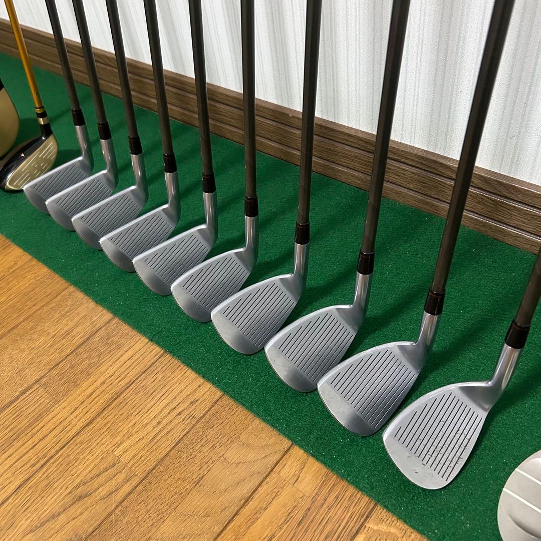ムツミ ホンマ LB-708 金モグラ 4S メンズ ゴルフクラブ セット - メルカリ