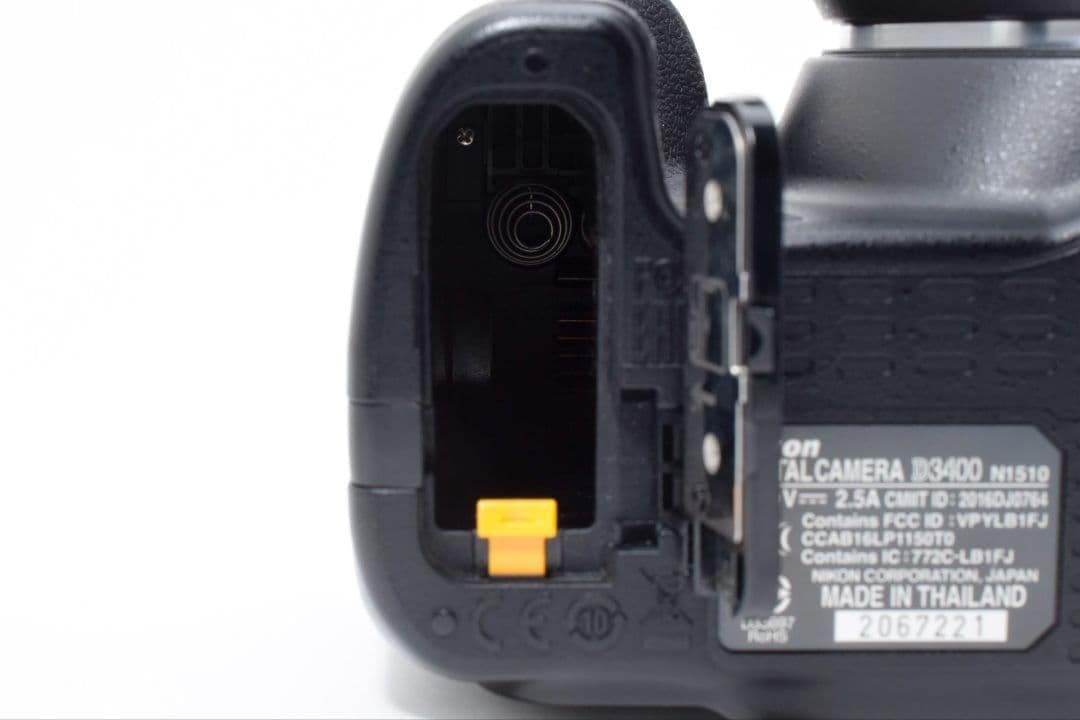 軽量 高画質✨Nikon D3400✨高性能AF-P シングルレンズ✨スマホ転送