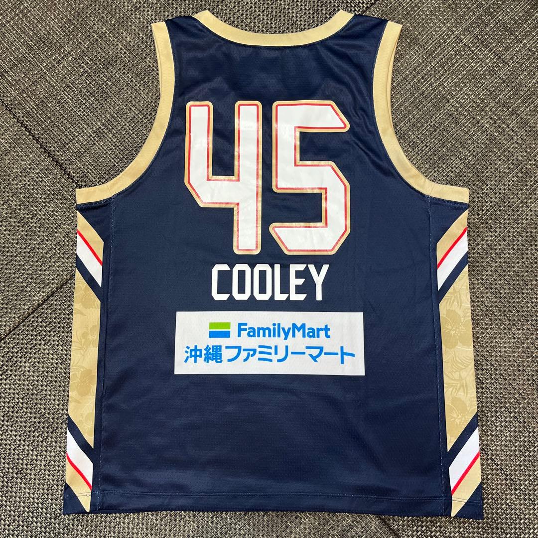 琉球ゴールデンキングスユニフォーム ネイビー #45 ジャッククーリー