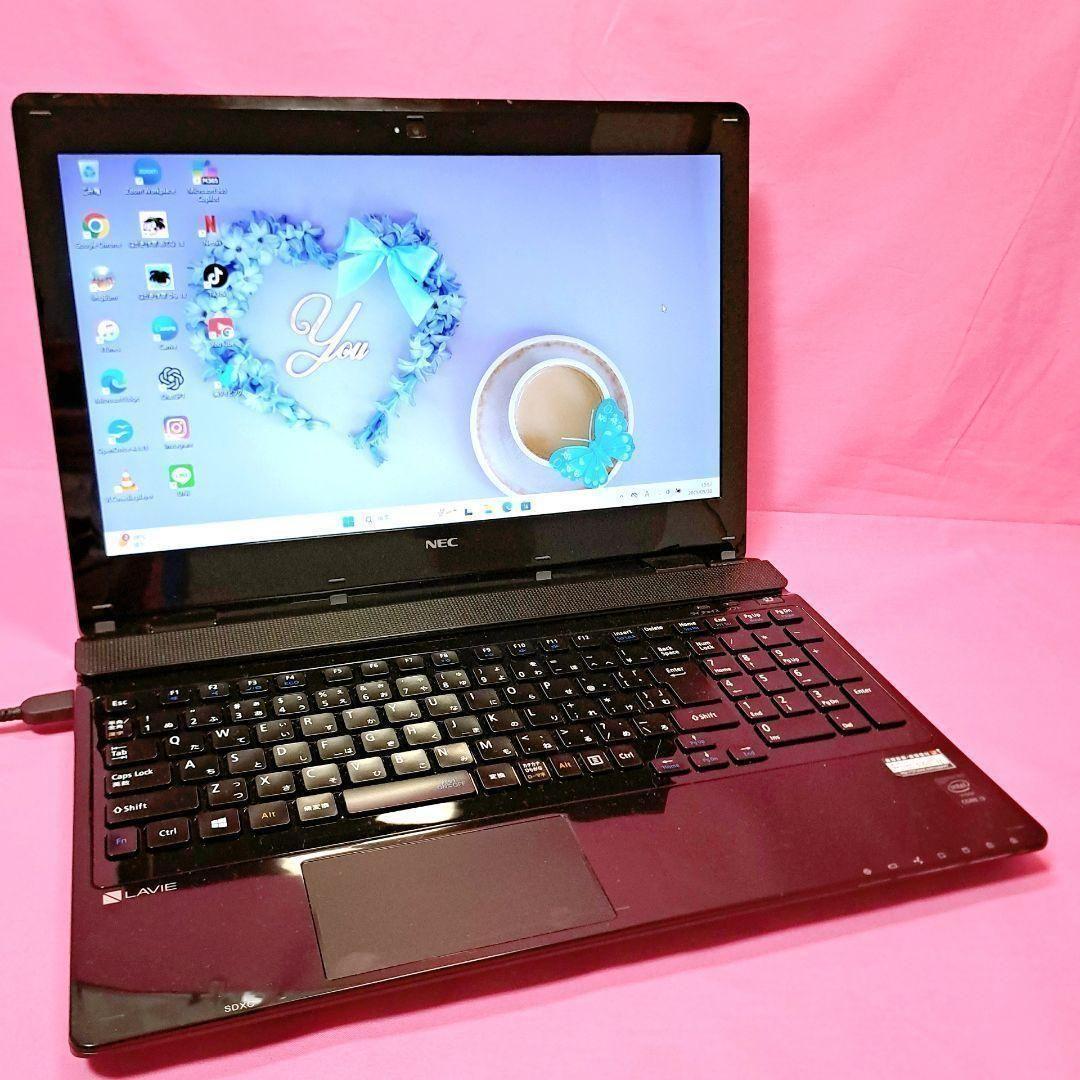 G62 すぐ使える設定済 NECノートパソコン Windows11 Lavie G62 初期