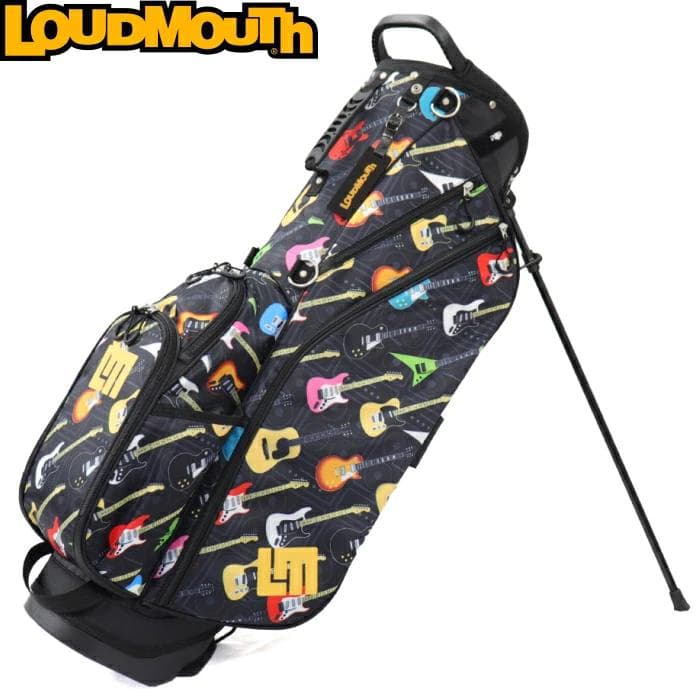 【新品】ラウドマウス キャディバッグ 8.5型 ロックスター 101 LOUDMOUTH（ラウドマウスゴルフ） 【限定販売カラー】LOUDMOUTH ラウド