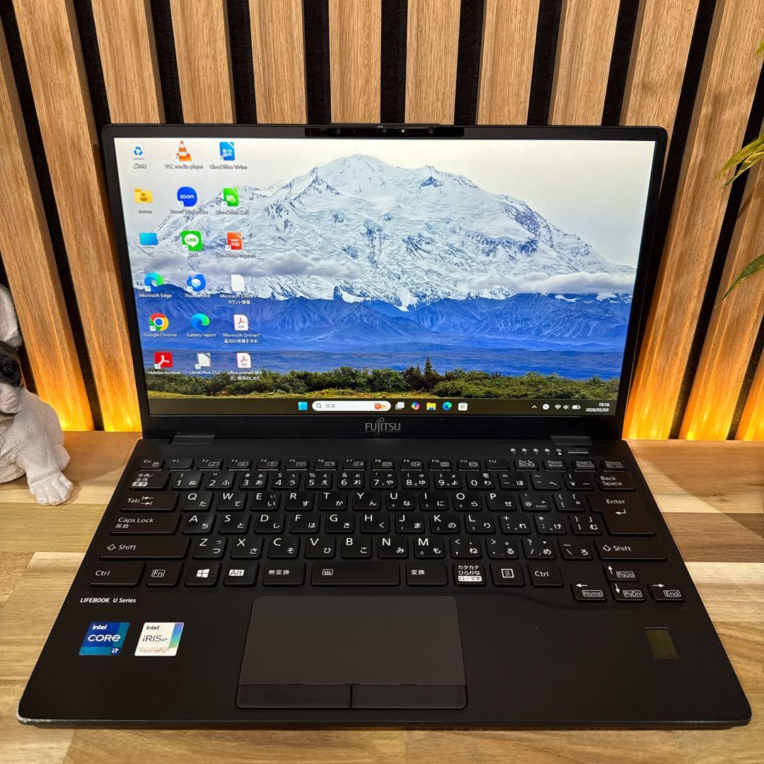 最上級品‼️LIFEBOOK☘️最高峰i7☘第11世代☘️フルHD☘最新ノート