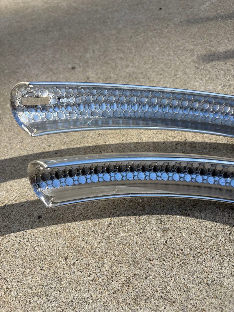 値下げ中)ビアンキ ミニベロ8 Lepre 泥除け 亀甲フェンダー - メルカリ