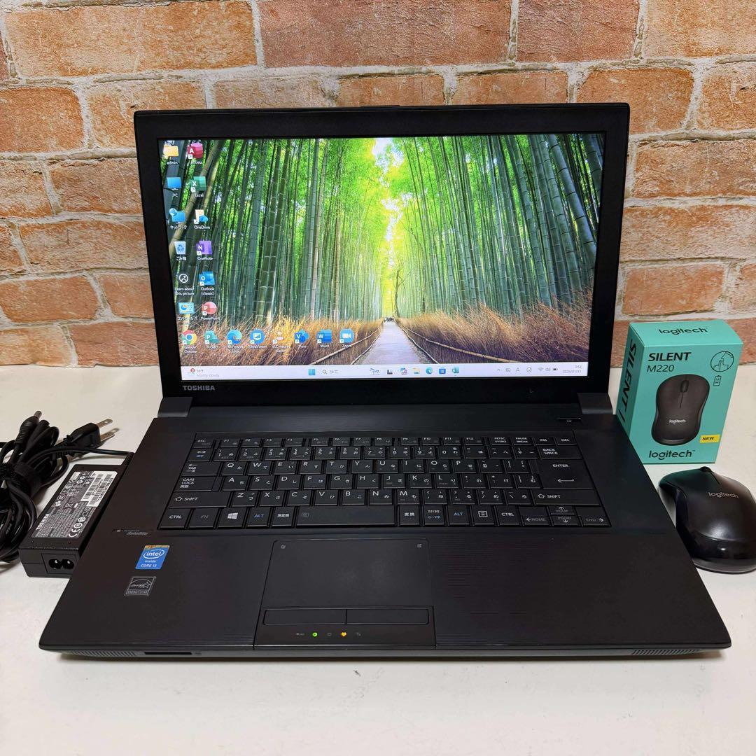 東芝ノート PC Core i5 高速起動SSD Windows11 オフィス付 TOSHIBA（東芝） 超軽量・薄型 ノートPC R632/MS Office 2021/第3世代