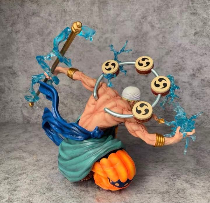 ワンピース POP エネル 雷神 フィギュア ガレージキット - メルカリ