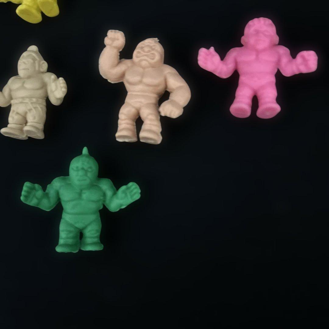 激レア ミニキン消し 19点 肌色 ウルフマンあり