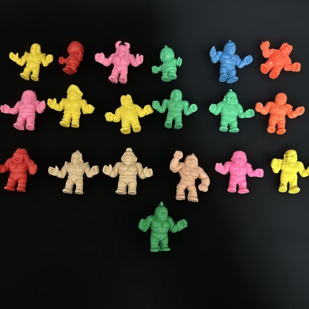 激レア ミニキン消し 19点 肌色 ウルフマンあり