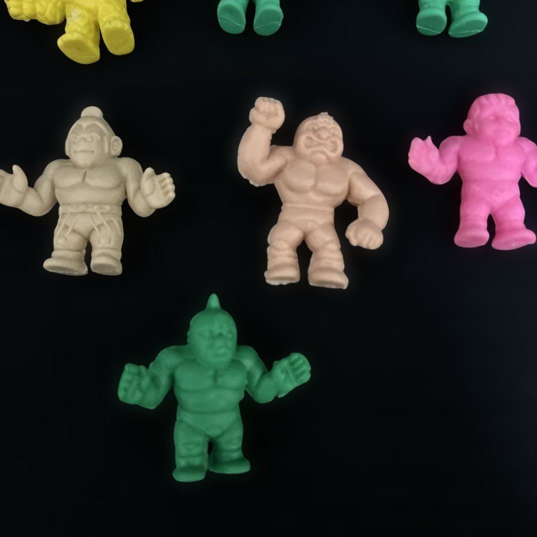 激レア ミニキン消し 19点 肌色 ウルフマンあり