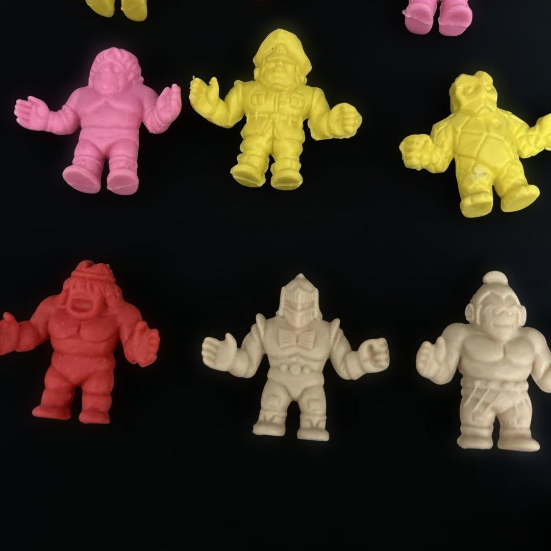 激レア ミニキン消し 19点 肌色 ウルフマンあり