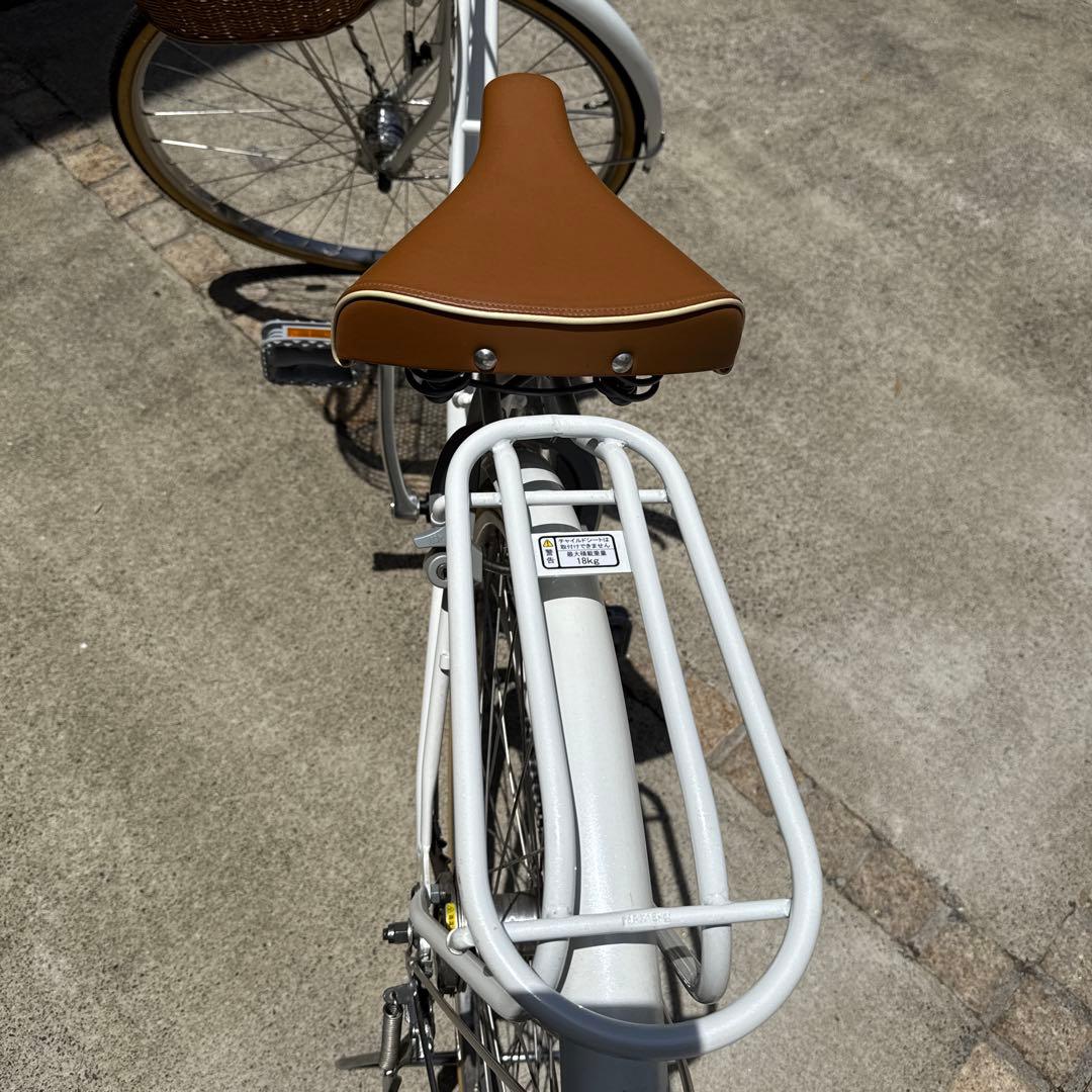 ブリヂストン 自転車 カジュナ ピュアホワイト - メルカリ