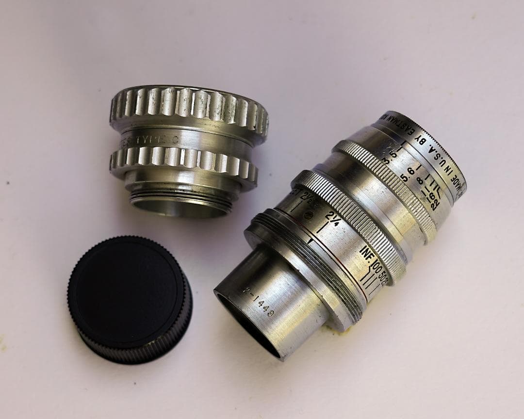 027 Kodak Anastigmat 50mm f3.5コダック・シネレンズ KODAK EKTAR 50mm f3.5（RETINA） | SKの寫眞機道楽