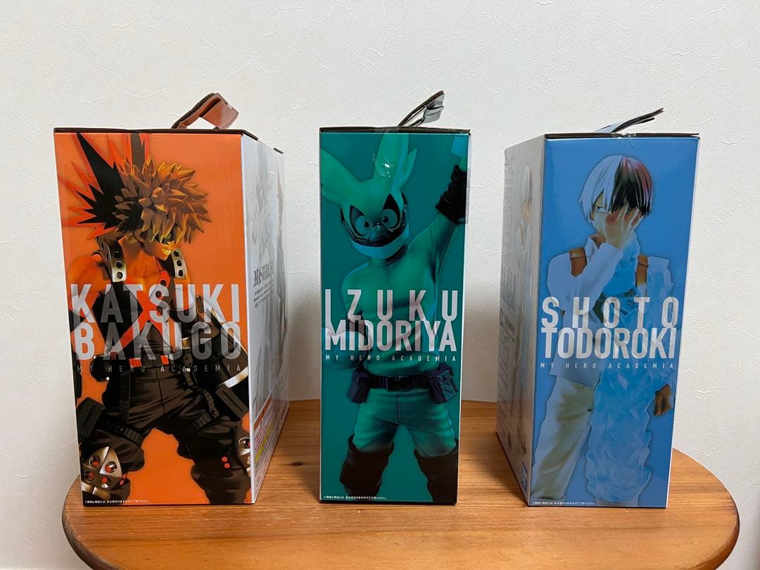 一番くじ ヒロアカ ビギンザヒーロー ABC賞3体＋EFG賞コンプセット
