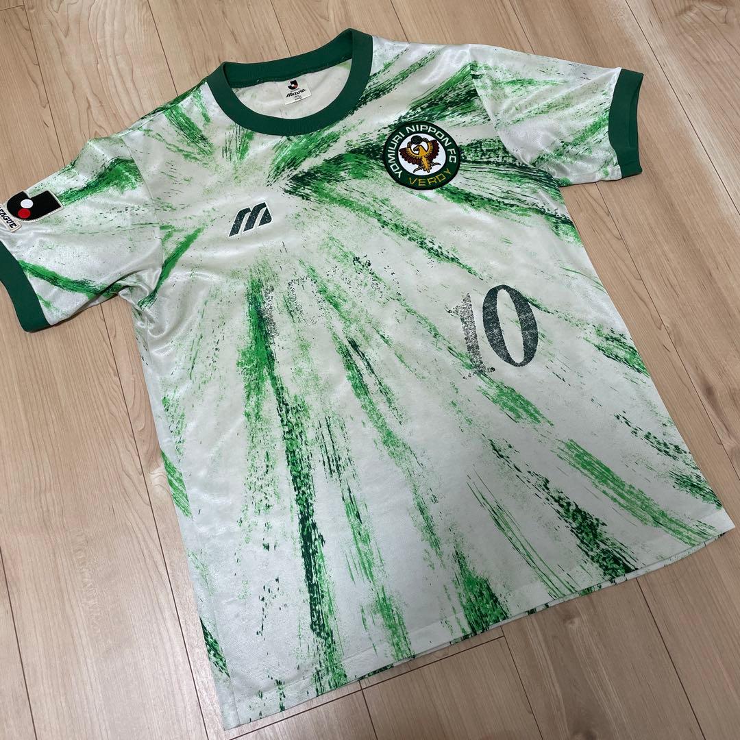 希少レア】ミズノ 読売ヴェルディ川崎 初代ユニフォーム ラモス瑠偉 10