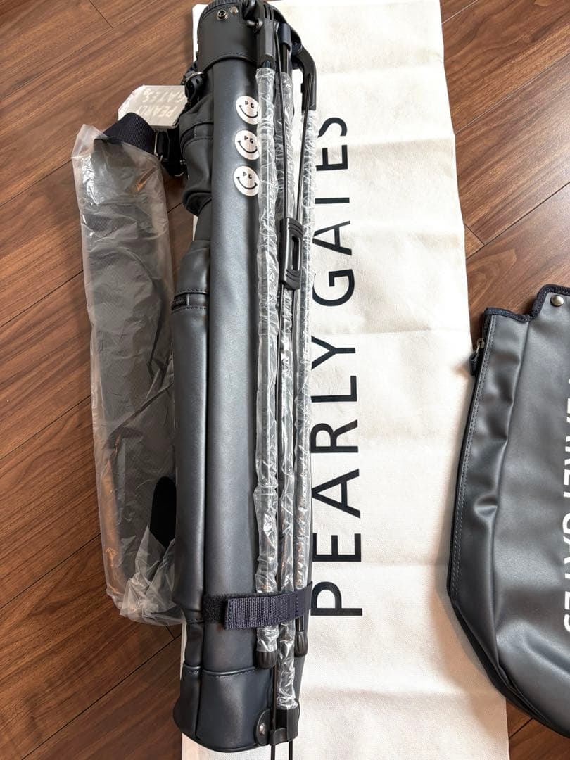 新品】PEARLY GATES セルフスタンドバッグ ネイビー - メルカリ