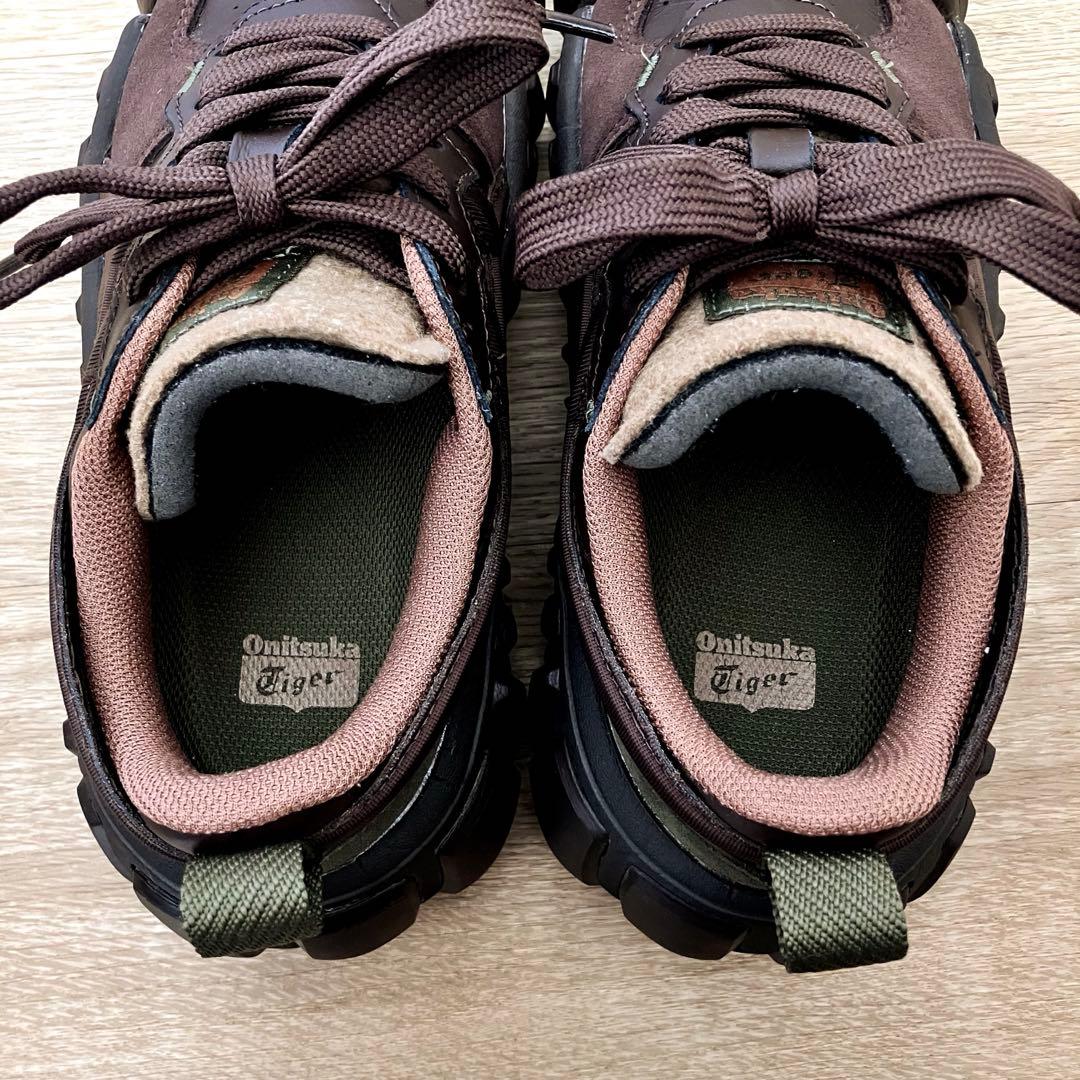 靴 Onitsuka Tiger DENTIGRE LS BROWN 25.0cm