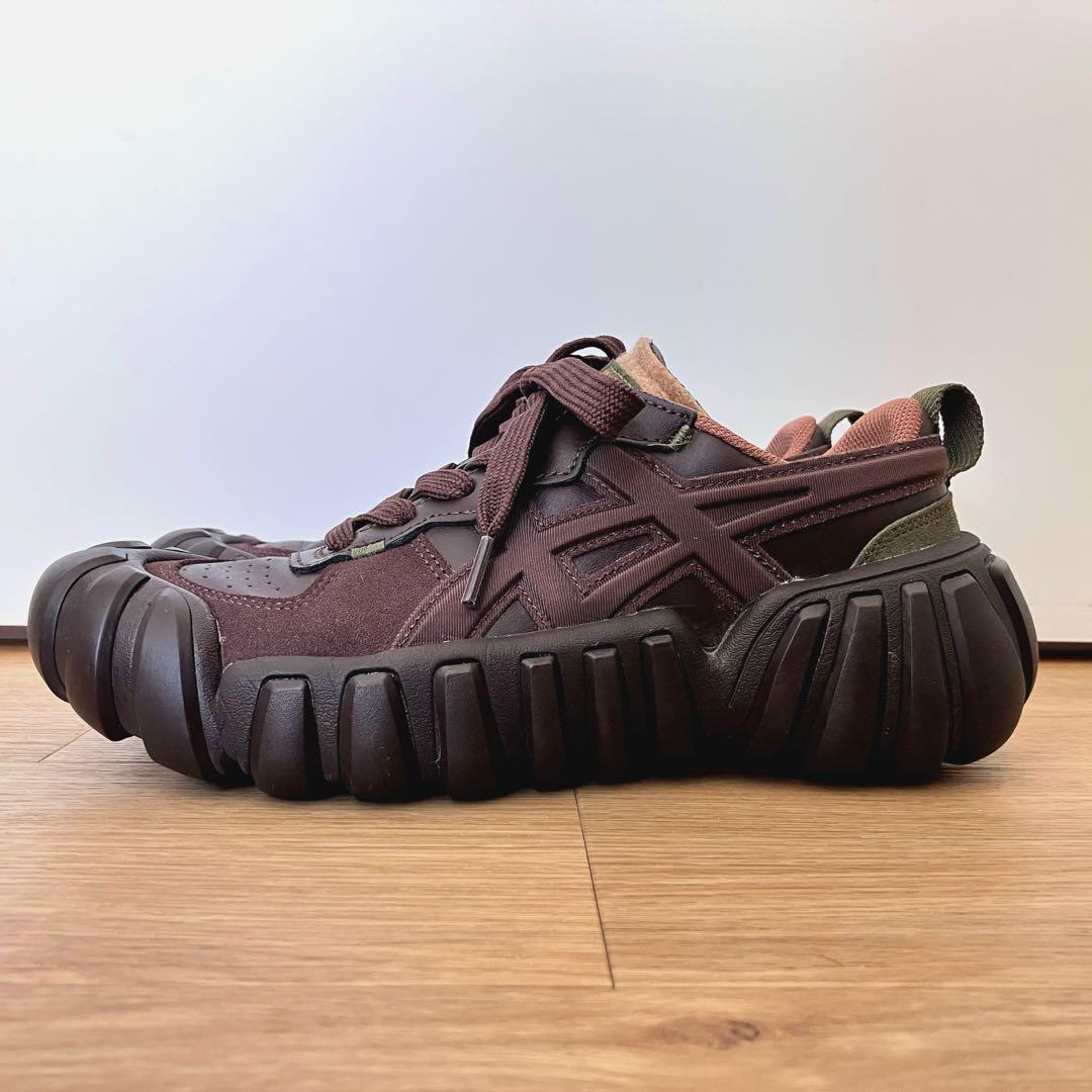 靴 Onitsuka Tiger DENTIGRE LS BROWN 25.0cm