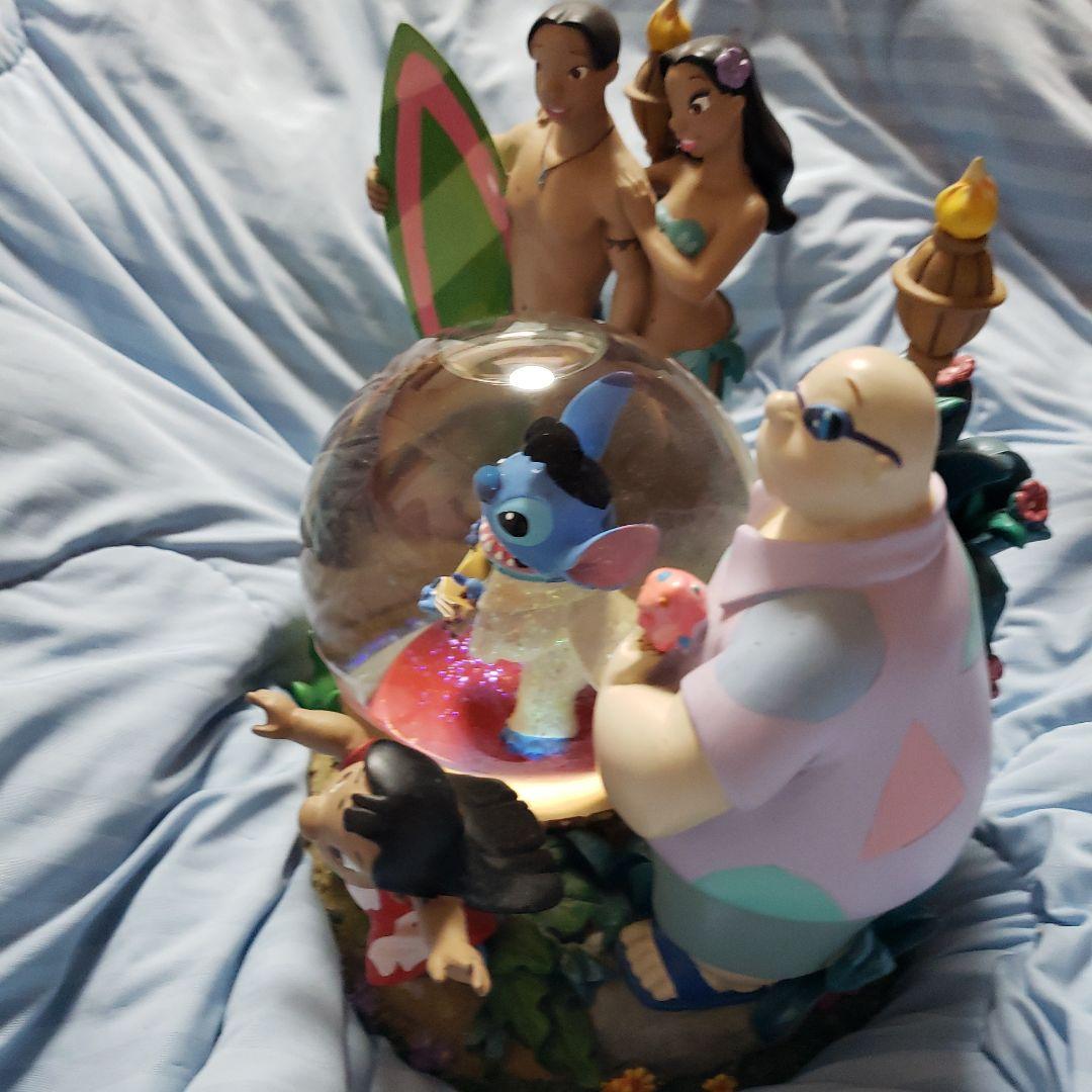 スノードーム リロ&スティッチ Elvis Party オルゴール