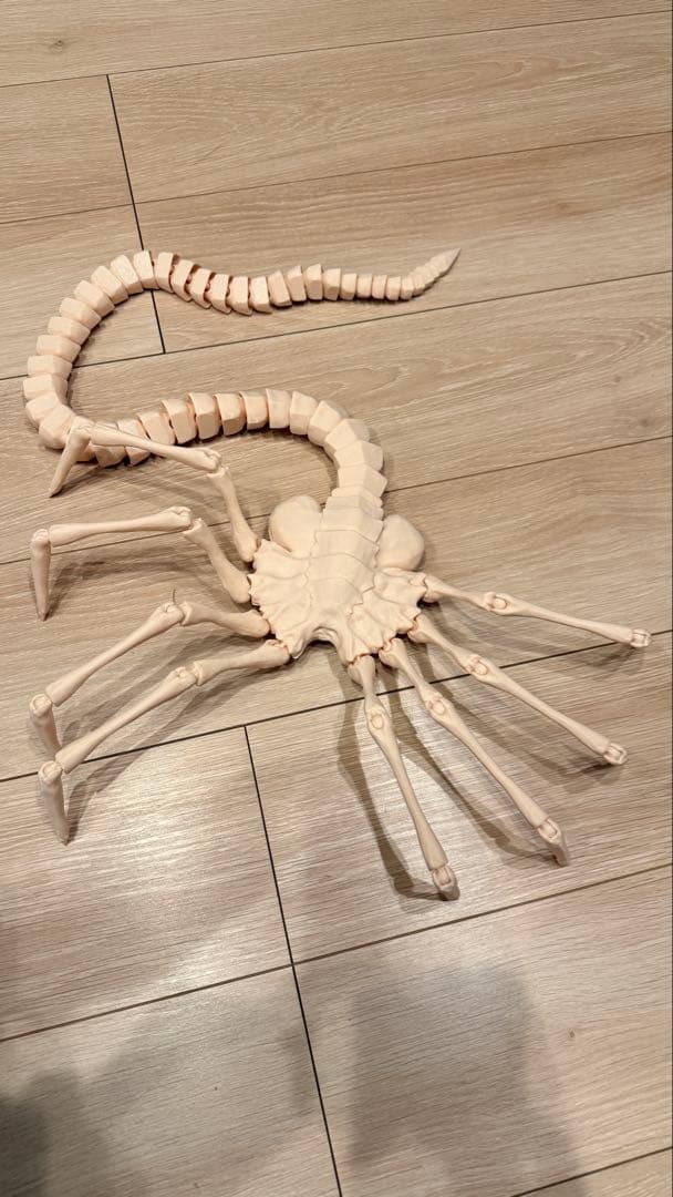 エイリアン/Alien】可動関節式！超リアル実物大 フェイスハガー3Dプリント