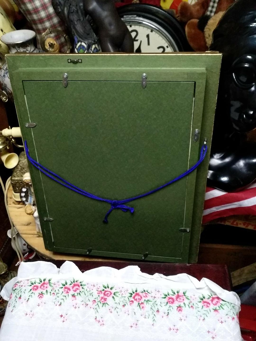 レトロモダンチックステンドグラス額縁飾り絵