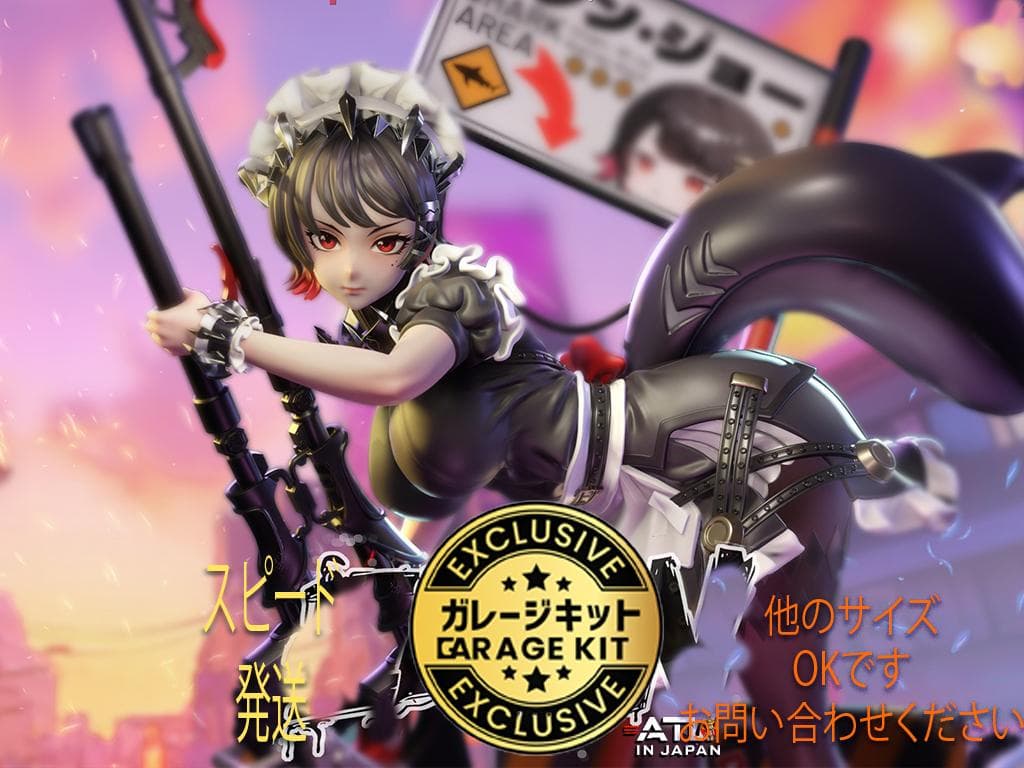 ガレージキット ゼンレスゾーンゼロ エレン・ジョー V1 未塗装未組立