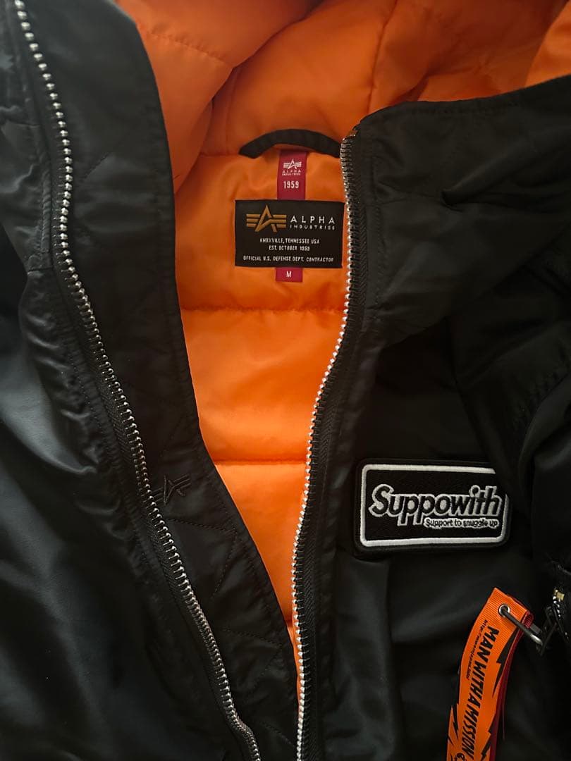 sho　マンウィズ　サポウィズ　MA1ジャケット