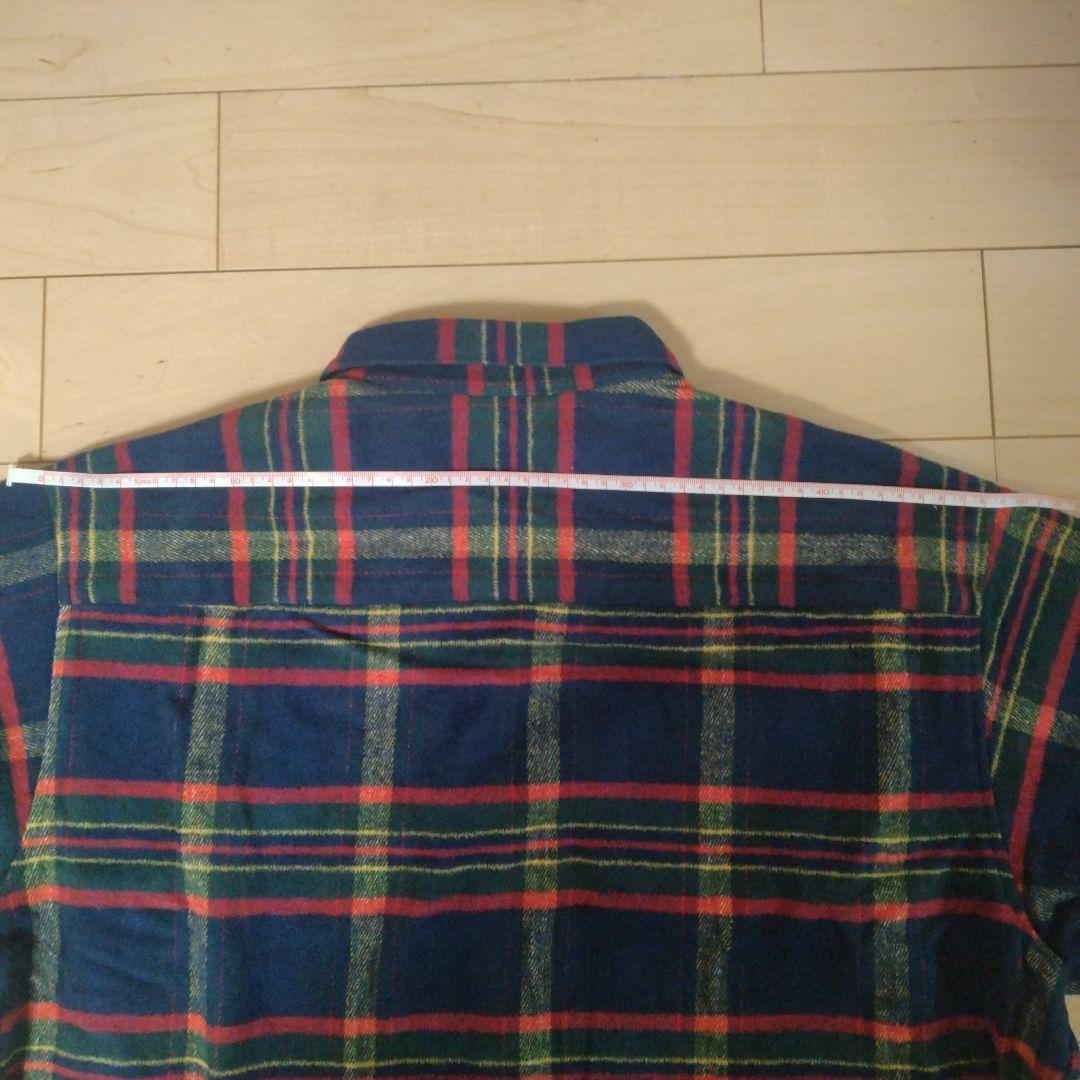 未使用NON NO マドモアゼルノンノン チェックネルシャツ PAPAS NON NO