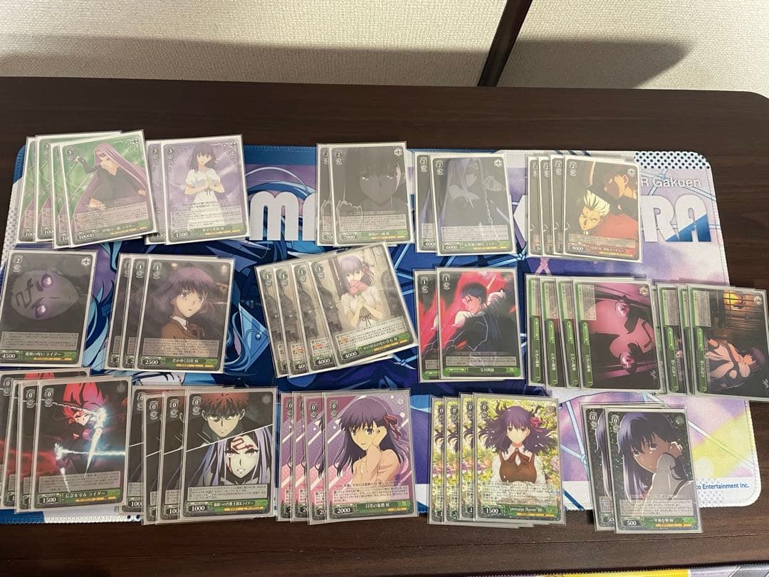 ヴァイスシュヴァルツ　WS fate フェイト　8宝デッキ ヴァイスシュヴァルツ 新弾レビュー Fate/stay night Heaven's Feel