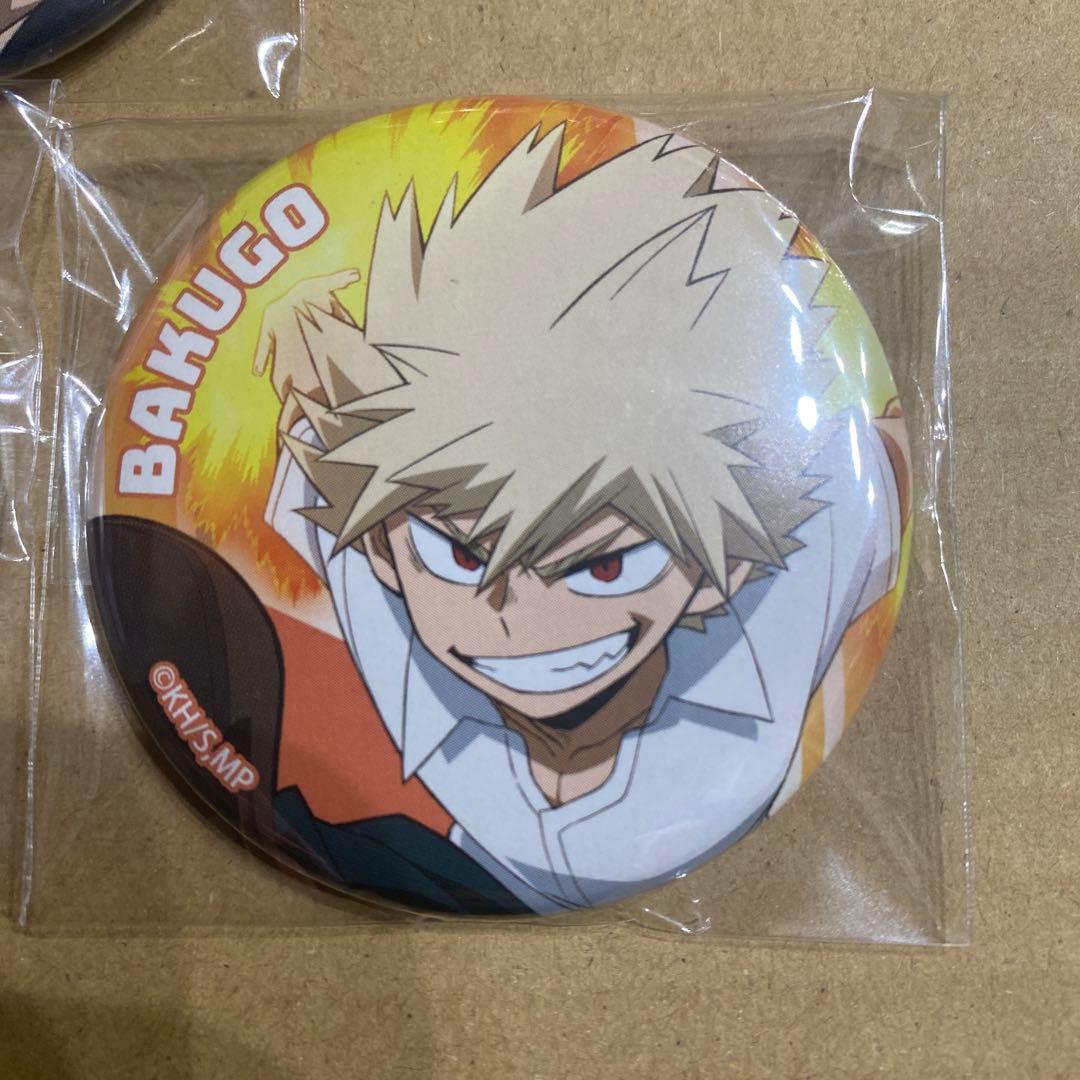僕のヒーローアカデミア ヒロアカ 爆豪勝己 フルカラー 缶バッジ