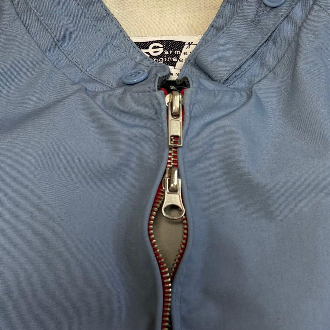 USA製 Engineered Garments ダブルジップブルゾン 水色 - メルカリ