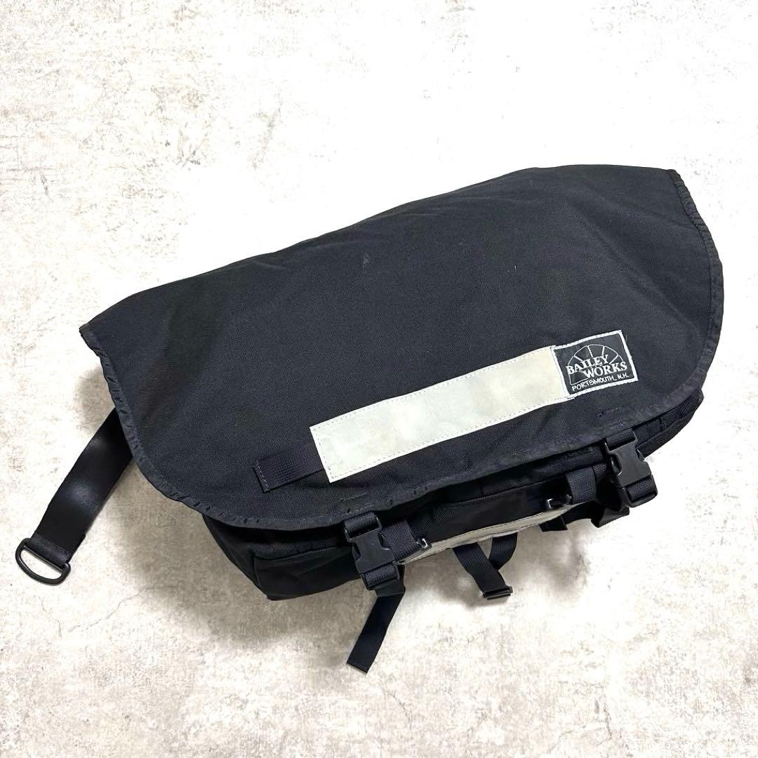 90s BAILEY WORKS super pro メッセンジャーバッグ L - メルカリ